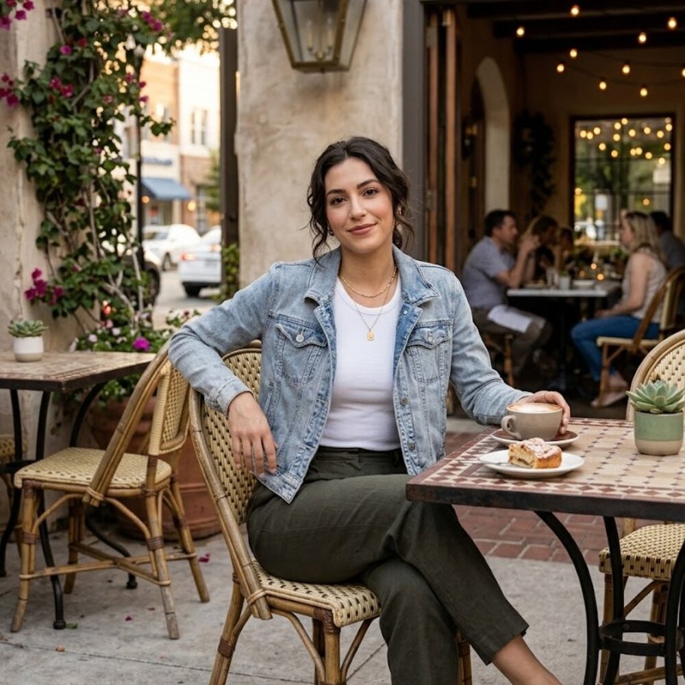 Free people Light Blue Denim Jacket Collared w/ Pockets M
